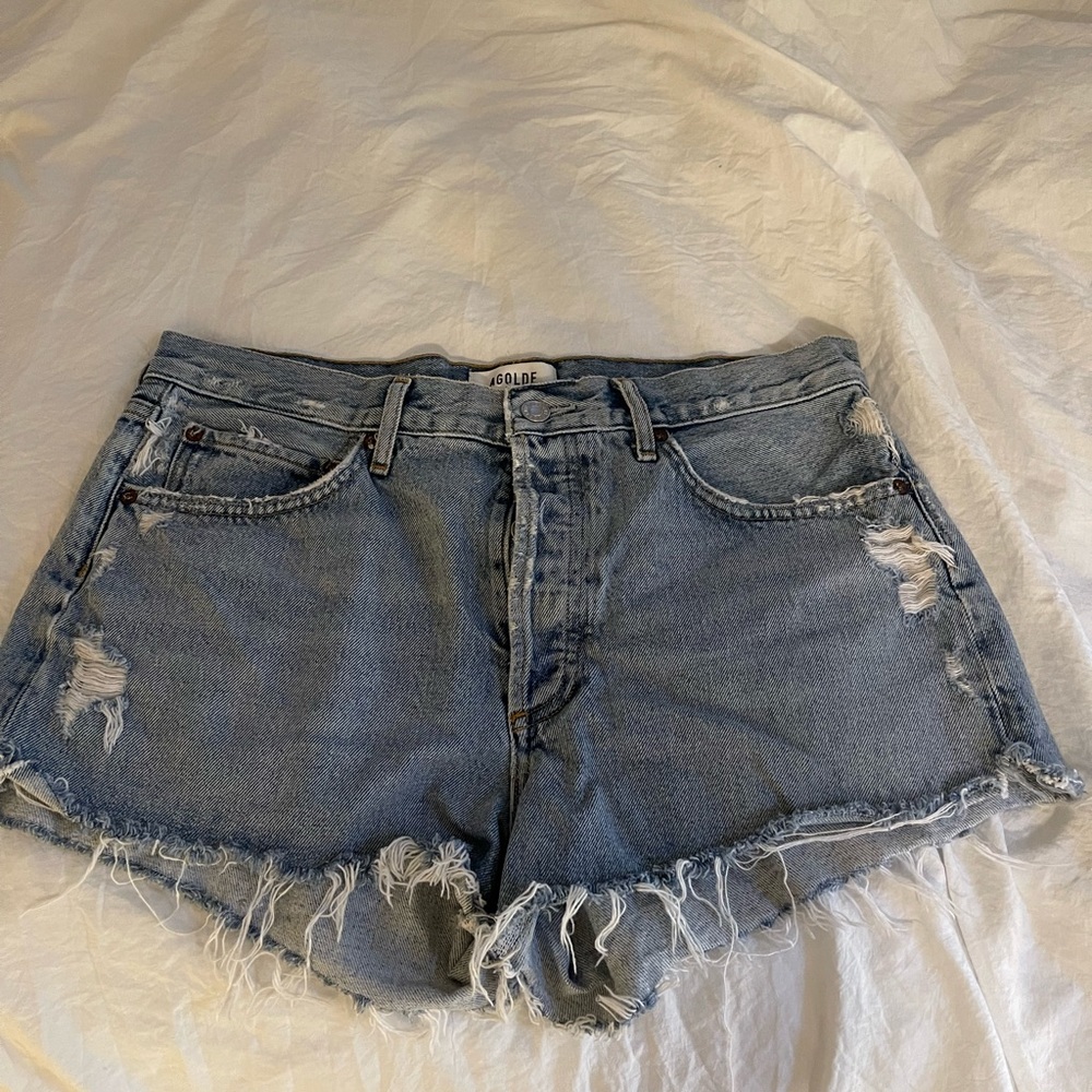 Agolde jean shorts